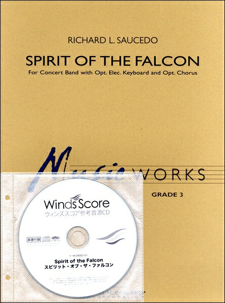 楽譜 【取寄品】輸入Spirit of the Falcon／スピリット・オブ・ザ・ファルコンCD付【沖縄・離島以外送料無料】