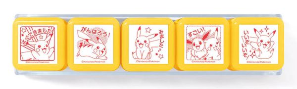 【取寄品】浸透印せんせいスタンプ ポケットモンスター（3個入り）【沖縄・離島以外送料無料】