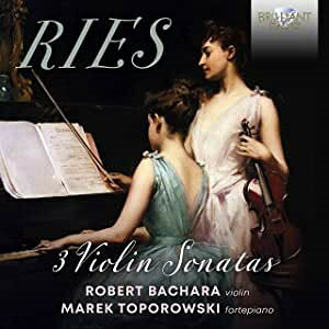【取寄品】【取寄時、納期1〜3週間】RIES:VIOLIN SONATAS/BACHARAROBERT