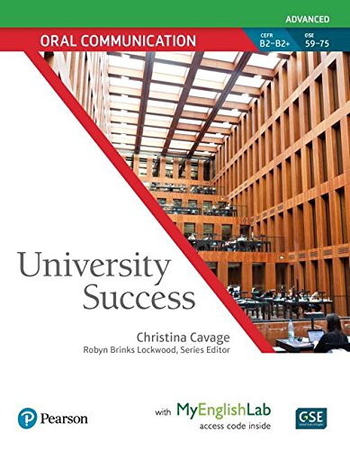 【取寄品】【取寄時、納期1〜3週間】University Success Oral Communication (Advanced) Student Book with MyEnglishLab【沖縄・離島以外送料無料】（楽天・エイブルマート 【楽譜・音楽書】）
