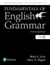 【取寄品】【取寄時 納期1～3週間】Azar-Hagen Fundamentals of English Grammar 5th Edition Fundamentals Student Book with Pearson Practice English App【沖縄 離島以外送料無料】