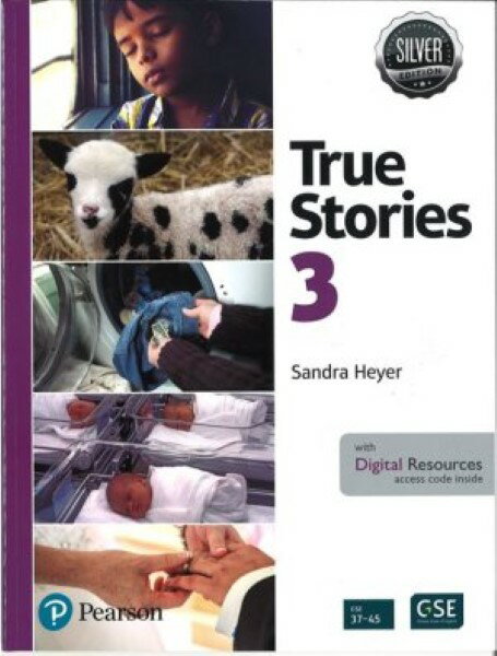 【取寄品】【取寄時、納期1〜3週間】True Stories Silver Edition Level 3 Student’s Book & eBook w/ ...