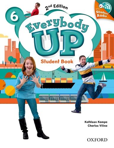 【取寄品】【取寄時、納期1〜3週間】Everybody Up 2nd Edition Level 6 Student Book with Audio CD Pack【メール便を選択の場合送料無料】