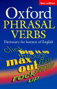 【取寄品】【取寄時 納期1～3週間】Oxford Phrasal Verbs Dictionary for Learners of English New Edition【メール便を選択の場合送料無料】