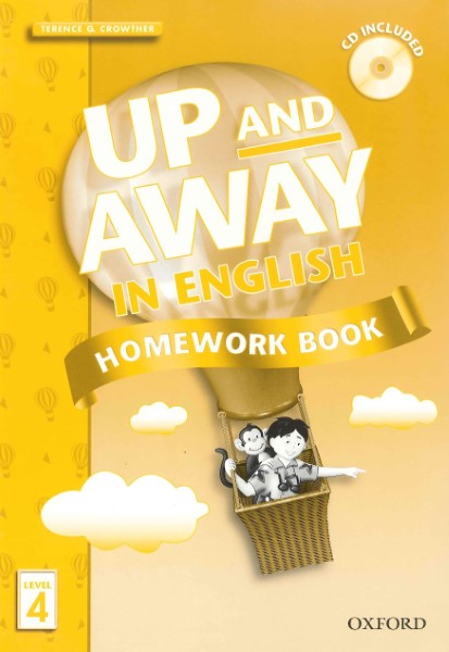 【取寄品】【取寄時、納期1〜3週間】Up and Away in English Level 4 HomeWorkbook with CD