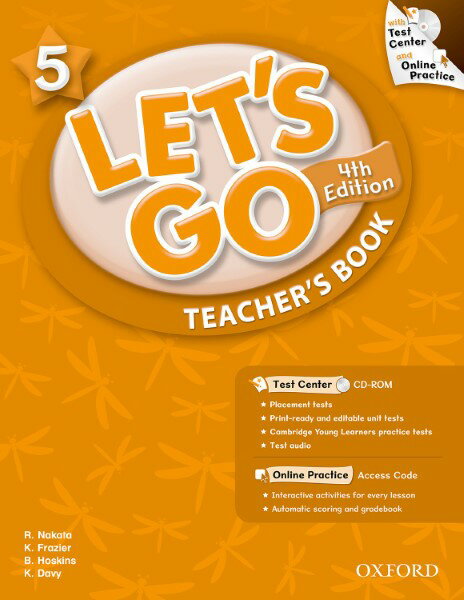 Let’s Go 4th Edition Level 5 Teacher’s Book with Test Center Pack