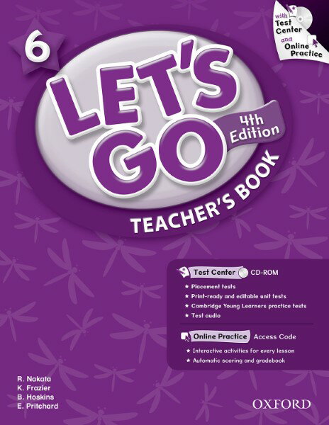 Let’s Go 4th Edition Level 6 Teacher’s Book with Test Center Pack