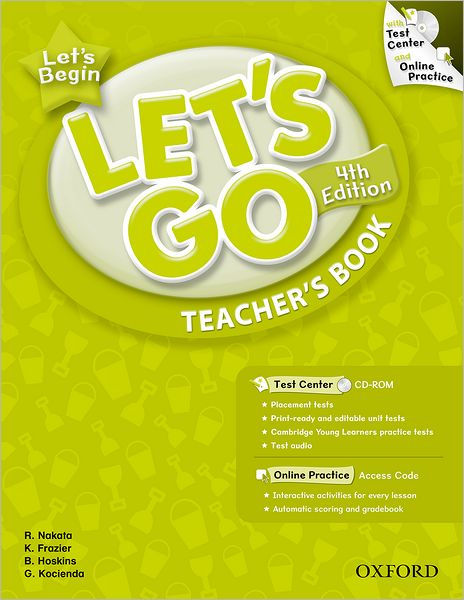Let’s Go 4th Edition Let’s Begin Teacher’s Book with Test Center Pack