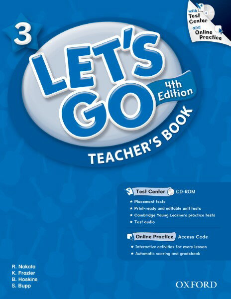 Let’s Go 4th Edition Level 3 Teacher’s Book with Test Center Pack