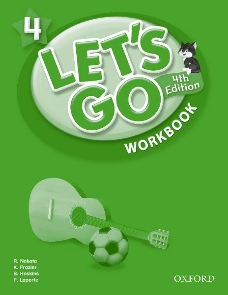 【取寄品】【取寄時、納期1〜3週間】Let’s Go 4th Edition Level 4 Workbook