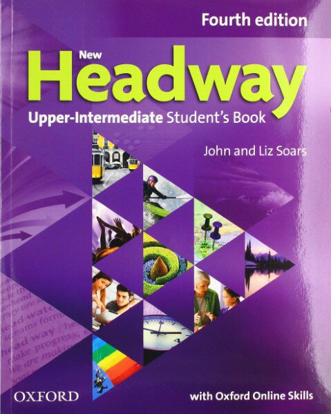 【取寄品】【取寄時、納期1〜3週間】New Headway 4th Edition Upper-Intermediate Student’s Book with Oxford Online Skills【メール便を選択の場合送料無料】