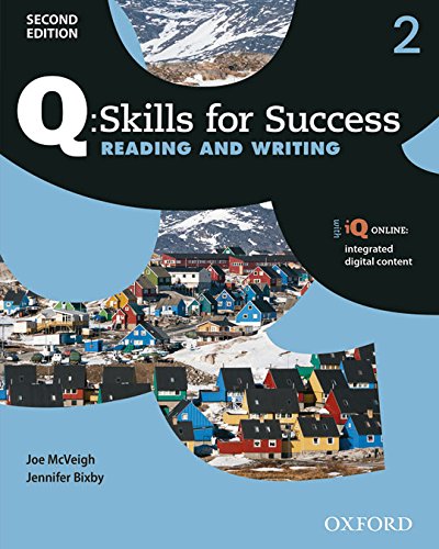 【取寄品】【取寄時、納期1〜3週間】Q Skills for Success 2E Reading & Writing Level 2 SB【メール便..