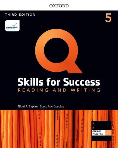 【取寄品】【取寄時、納期1〜3週間】Q Skills for Success 3rd Edition Reading and Writing Level 5 S..