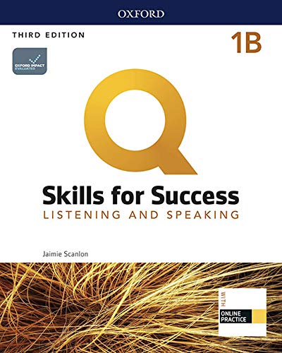 【取寄品】【取寄時、納期1〜3週間】Q Skills for Success 3rd Edition Listening and Speaking Level 1 Student Book B with iQ Online Practice【分冊版】【メール便を選択の場合送料無料】