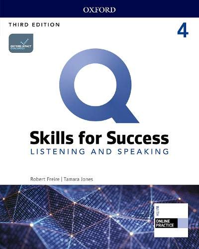 Q Skills for Success 3rd Edition Listening and Speaking Level 4 Student Book with iQ Online Practice