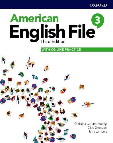 【取寄品】【取寄時 納期1～3週間】American English File 3rd Edition Level 3 Student Book with Online Practice【メール便を選択の場合送料無料】