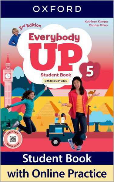 【取寄品】【取寄時、納期1〜3週間】Everybody Up 3/E Level 5 Student Book with Online Practice【メール便を選択の場合送料無料】