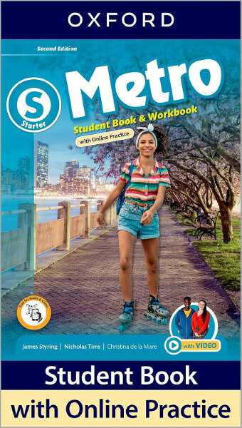 Metro 2/E: Starter Student Book and Workbook with Online Practice