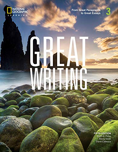 【取寄時 納期1～3週間】Great Writing Series 5th Edition Level 3 From Great Paragraphs to Great Essays Student Book【メール便を選択の場合送料無料】