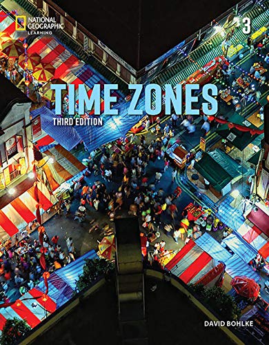 【取寄品】【取寄時、納期1〜3週間】Time Zones 3rd Edition Book 3 Student Book (160 pp) with Online Practice【メール便を選択の場合送料無料】