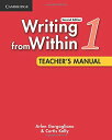 【取寄品】【取寄時 納期1～3週間】WRITING FROM WITHIN 2ND EDITION LEVEL 1 TEACHER’S MANUAL【メール便を選択の場合送料無料】