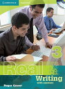 【取寄品】【取寄時、納期1~3週間】Real Writing 3 with Answers and Audio CD【メール便を選択の場合送料無料】