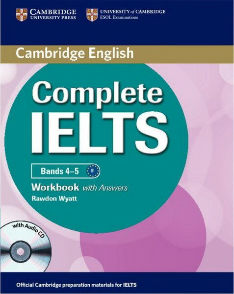 【取寄品】【取寄時 納期1～3週間】Complete IELTS Bands 4-5 Workbook with Answers with Audio CD【メール便を選択の場合送料無料】