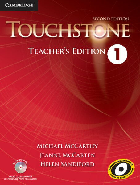 【取寄品】【取寄時、納期1〜3週間】Touchstone 2nd Edition Level 1 Teacher’s Edition with Assessment Audio CD/CD【沖縄・離島以外送料無料】