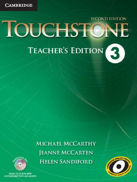【取寄品】【取寄時、納期1〜3週間】Touchstone 2nd Edition Level 3 Teacher’s Edition with Assessment Audio CD/CD【沖縄・離島以外送料無料】