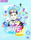 【取寄品】【取寄時、納期1~3週間】Shape It! Level 1 Student’s Book with Practice Extra【メール便を選択の場合送料無料】