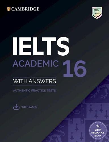 【取寄品】【取寄時 納期1～3週間】IELTS 16 Academic Student Book with answers with Audio with Resource Bank【沖縄 離島以外送料無料】