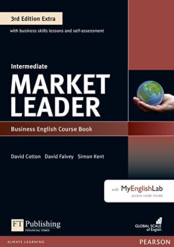 【取寄品】【取寄時 納期1〜3週間】Market Leader 3rd Edition Extra Intermediate Coursebook with DVD-ROM【メール便を選択の場合送料無料】