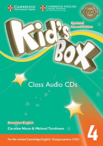 【取寄品】【取寄時、納期1〜3週間】Kid’s Box American English Updated 2nd Edition (for updated YLE Exams) L4 Class Audio CDs【沖縄・離島以外送料無料】 ablemart-11504052 エイブルマート 【楽譜・音楽書】 パッケージ画像