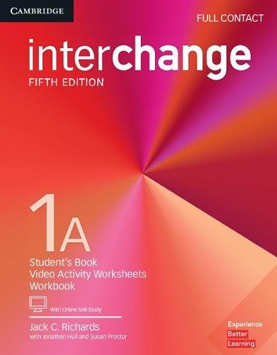 Interchange 5th Edition Level 1Full Contact A with Online Self-Study