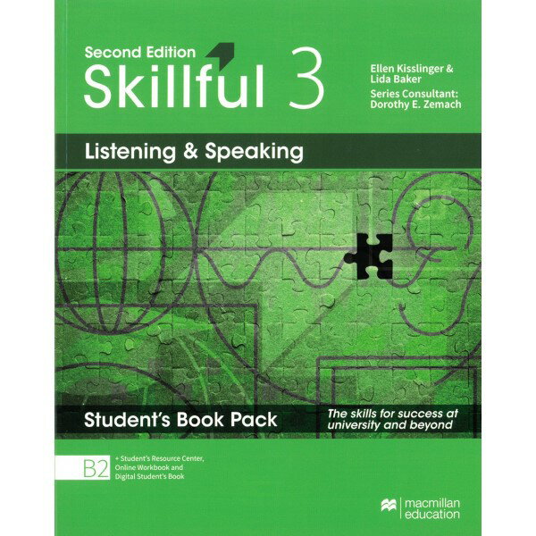 Rakuten - 【取寄品】【取寄時、納期1〜3週間】Skillful 2nd Edition Listening & Speaking 3 Student Book/Digital Student Book Pack【メール便を選択の場合送料無料】