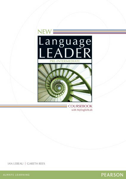 【取寄品】【取寄時、納期1～3週間】New Language Leader Pre-Intermediate Coursebook+MyEnglishLab【メール便を選択の場合送料無料】