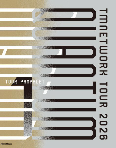 TM NETWORK TOUR 2026 QUANTUM TOUR PAMPHLET 1