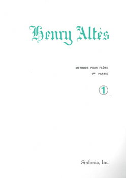 楽譜 【取寄時、納期10日〜2週間】アルテス フルート奏法 1 植村泰一／訳・解説【沖縄・離島以外送料無料】