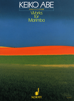 楽譜 【取寄品】【取寄時、納期1週間〜10日】SJ050 安倍圭子 マリンバ作品集【メール便を選択の場合送料無料】