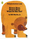 【取寄品】【取寄時 納期1～3週間】 BROWN BEAR BROWN BEAR WHAT DO YOU SEE 絵本CD付【メール便を選択の場合送料無料】