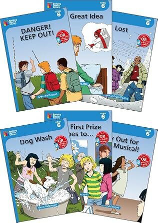 【取寄品】【取寄時、納期1〜3週間】Building Blocks Library Level 6 QRコード版[6冊セット] (BBL)【沖縄・離島以外送料無料】