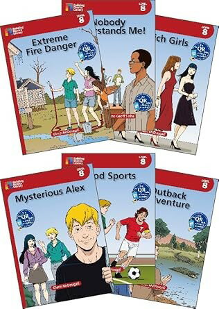 【取寄品】【取寄時、納期1〜3週間】Building Blocks Library Level 8 QRコード版[6冊セット] (BBL)【沖縄・離島以外送料無料】