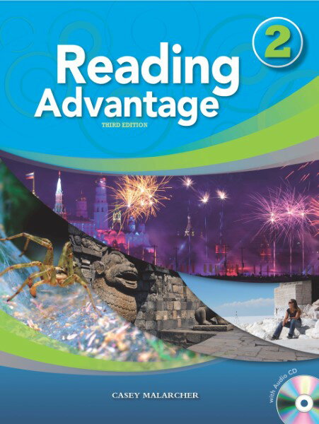 【取寄品】【取寄時、納期1〜3週間】Reading Advantage 3rd Edition Level 2 Student Book with Audio CD【メール便を選択の場合送料無料】