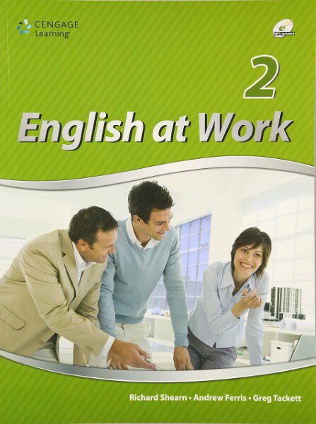 【取寄品】【取寄時、納期1〜3週間】English at Work 2 Student Book with MP3 Audio【メール便を選択の場合送料無料】 ablemart-11504651 エイブルマート 【楽譜・音楽書】 パッケージ画像