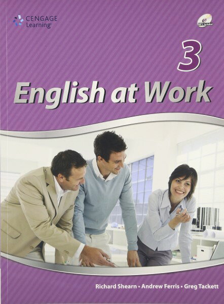 【取寄品】【取寄時、納期1〜3週間】English at Work 3 Student Book with MP3 Audio【メール便を選択の場合送料無料】 ablemart-11504652 エイブルマート 【楽譜・音楽書】 パッケージ画像