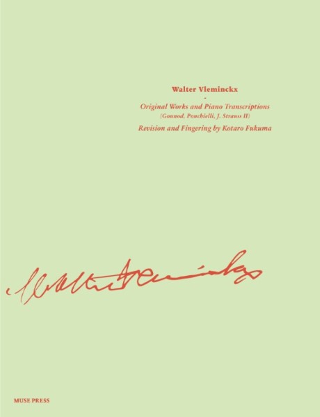 メーカー:合同会社ミューズ・プレスISBN:9790707804568菊倍 厚さ0.8cm 76ページ刊行日:2025/01/08ベルギー出身のピアニスト/作曲家、ワルター・フレミンクスによるピアノ作品集が、ピアニストの福間洸太朗による運指及び校訂を経て出版されます。この作品集には、フレミンクス自身の作曲作品のほか、グノーやポンキエッリ、シュトラウス2世の楽曲をピアノ独奏や連弾用に編曲した作品を収録。フレミンクスの作品には、音楽教育者としての豊かな経験や家族との温かな時間、音楽を分かち合う喜び、そしてユーモアが溢れています。特に「シャンパン・ポルカ」では、”任意の楽器”としてシャンパンで演奏に参加するという遊び心溢れる趣向も含まれています。収録曲目シャルル・グノー / W. フレミンクス編曲： アヴェ・マリア（ピアノ独奏）アミルカレ・ポンキエッリ / W. フレミンクス編曲： 時の踊り（ピアノ独奏＆ピアノ連弾）W. フレミンクス：左手のための練習曲（ピアノ独奏）W. フレミンクス：シューマニア（ピアノ独奏）W. フレミンクス：クラスター・ブギ（ピアノ連弾）ヨハン・シュトラウス II / W. フレミンクス編曲：シャンパン・ポルカ（ピアノ連弾）ヨハン・シュトラウス II / W. フレミンクス編曲：ピチカート・ポルカ（ピアノ連弾）　