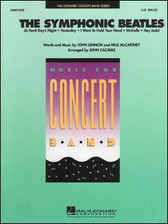 楽譜 【取寄品】【取寄時、納期1週間〜10日】輸入 交響的ビートルズ The Symphonic Beatles /BEATLES【沖縄・離島以外送料無料】