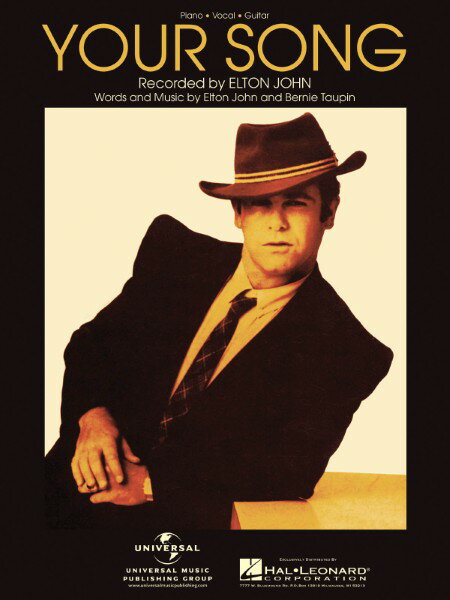 楽譜 【取寄品】【取寄時 納期1週間〜10日】輸入 僕の歌は君の歌（PVG） Your Song /Elton John