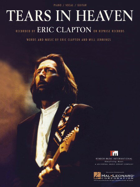 楽譜 【取寄品】【取寄時 納期1週間〜10日】輸入 ティアーズ イン ヘヴン （P／V／G） Tears in Heaven /ERIC CLAPTON WILL JENNINGS【メール便を選択の場合送料無料】
