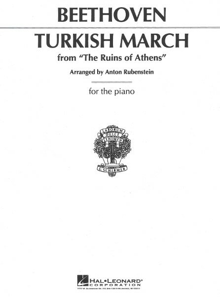 楽譜 【取寄品】【取寄時、納期1週間〜10日】輸入 トルコ行進曲（「アテネの廃墟」より） March a la Turque (Piano Solo) /Ludwig van Beethoven